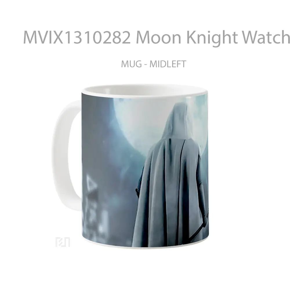 Mug Moon Knight Watching The Moon Gelas Fantasi - All-side / Desain
