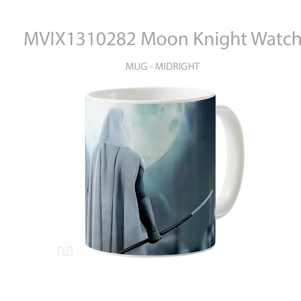 Mug Moon Knight Watching The Moon Gelas Fantasi - All-side / Desain