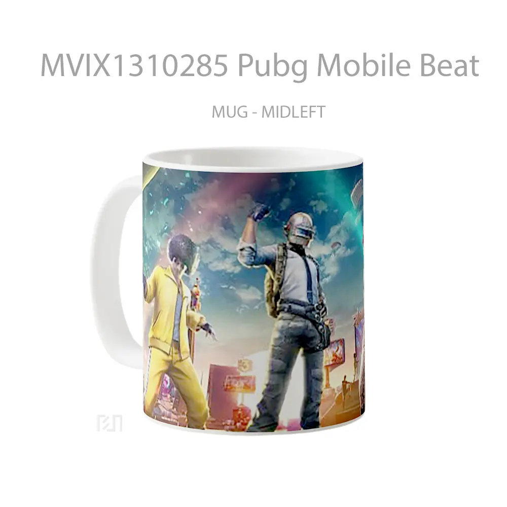 Mug Pubg Mobile Beat Cangkir Gamer - All-side / Desain