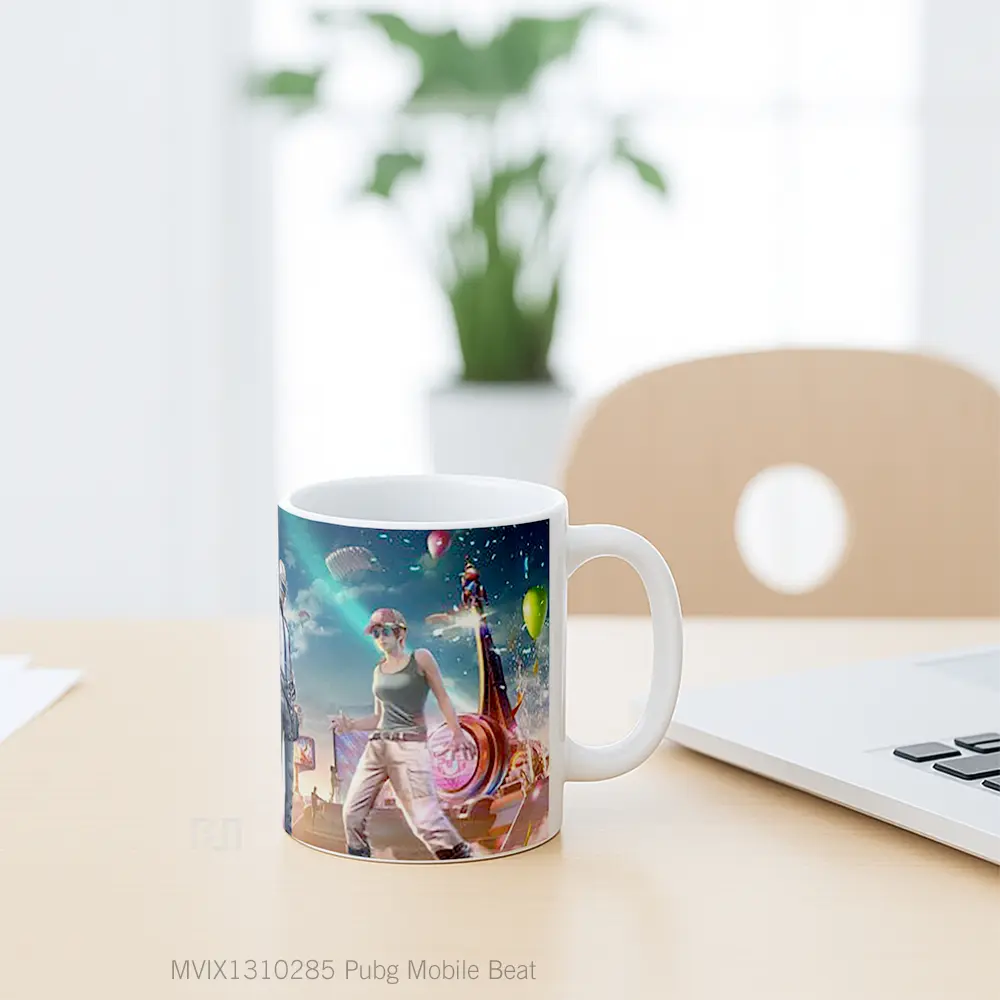 Mug Pubg Mobile Beat Cangkir Gamer - All-side / Desain