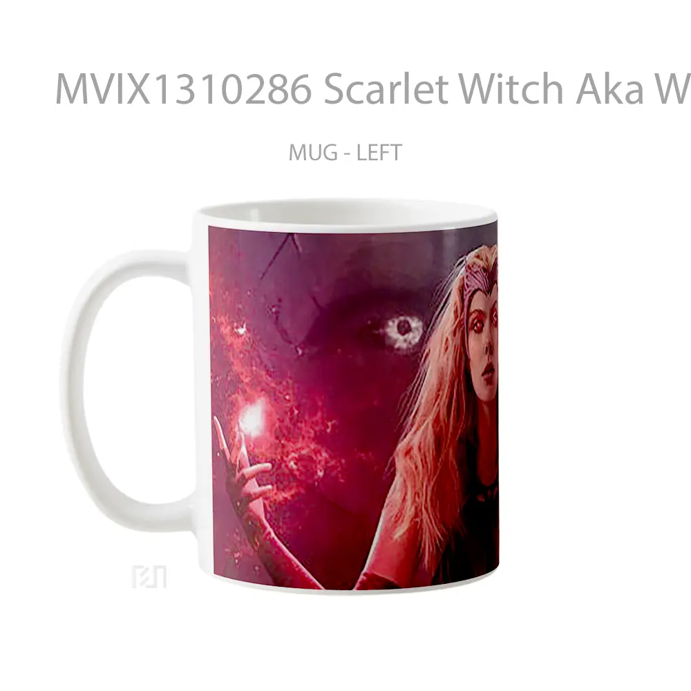 Mug Scarlet Witch Aka Wanda Gelas Superhero - All-side / Desain