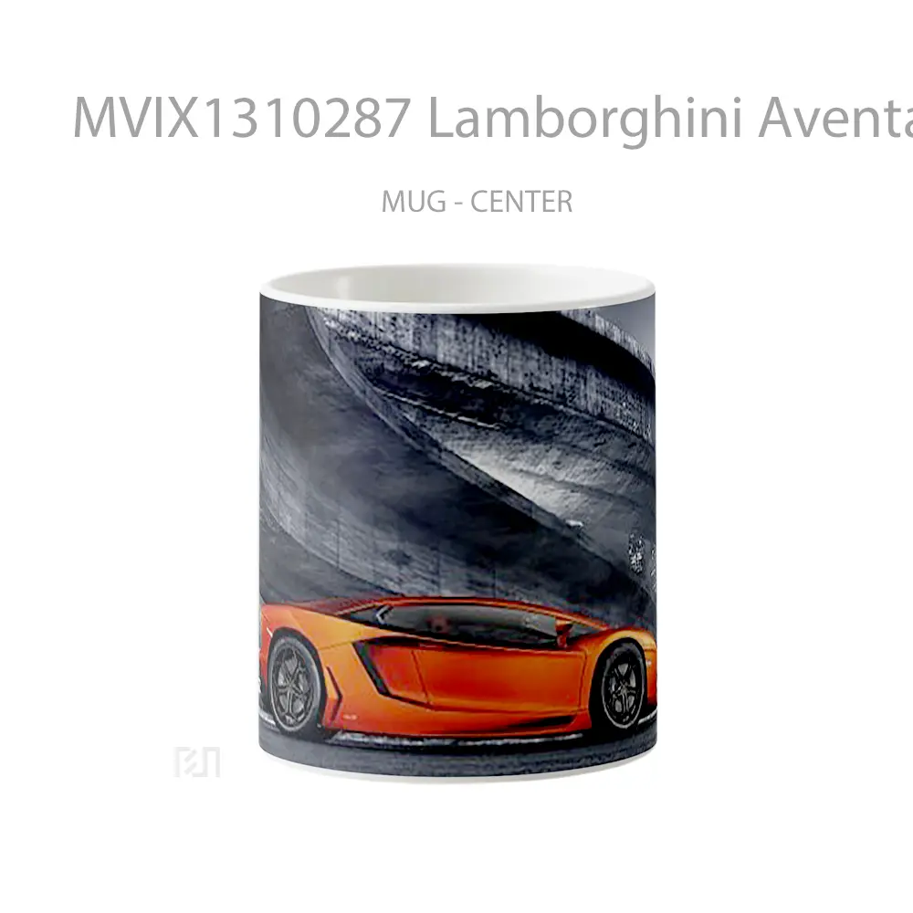 Mug Lamborghini Aventador Sports Cangkir Mobil