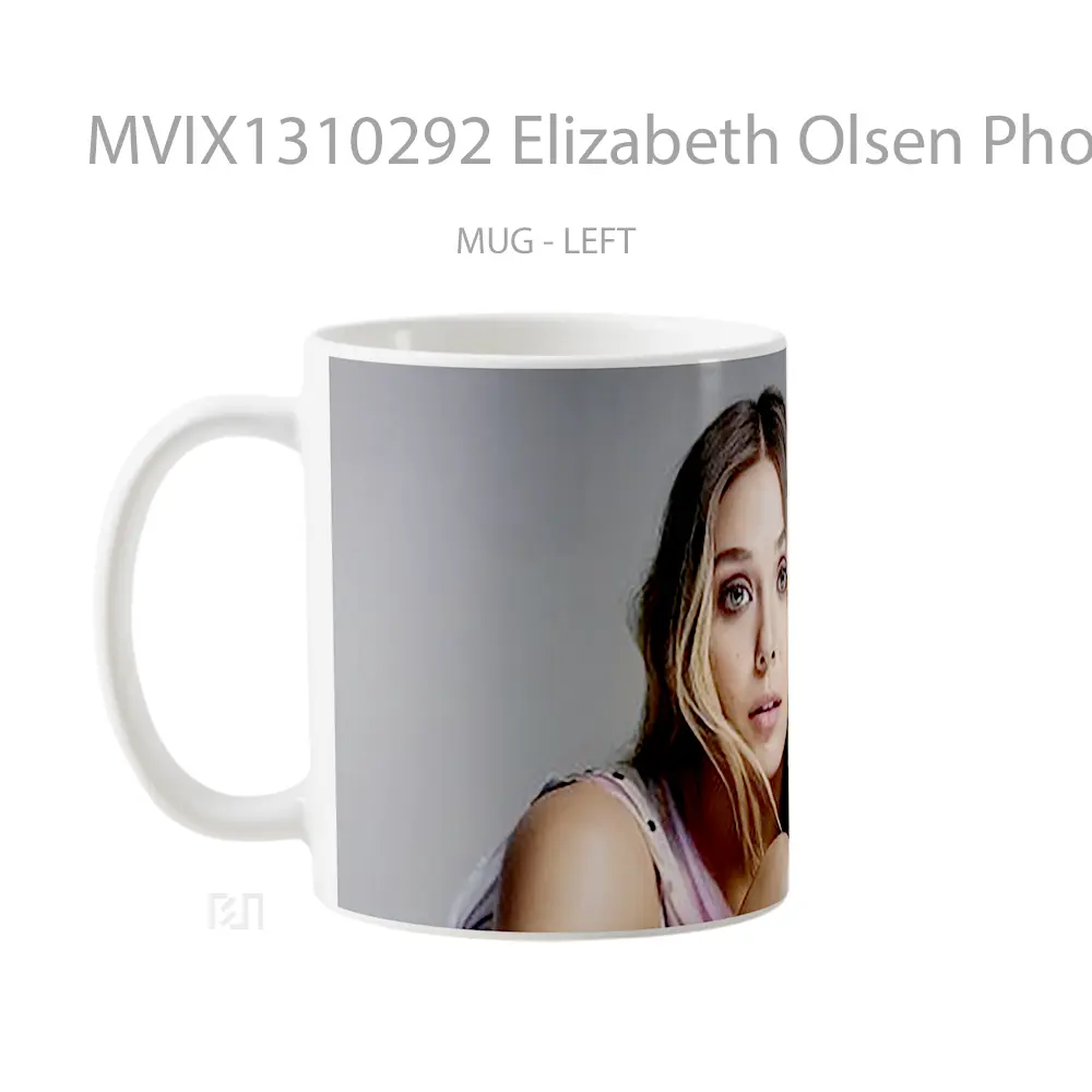 Mug Elizabeth Olsen Photoshoot Gelas Keramik Unik - All-side / Desain