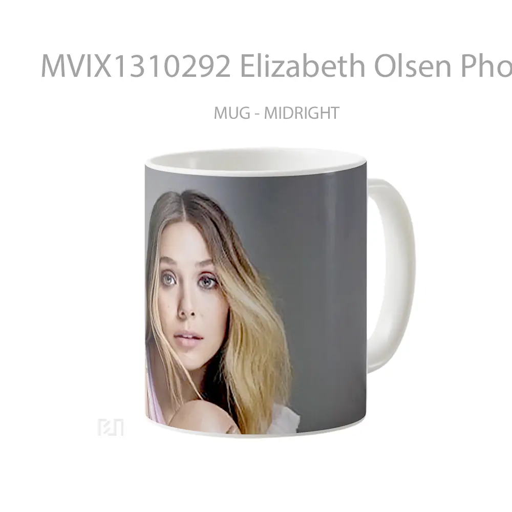 Mug Elizabeth Olsen Photoshoot Gelas Keramik Unik - All-side / Desain