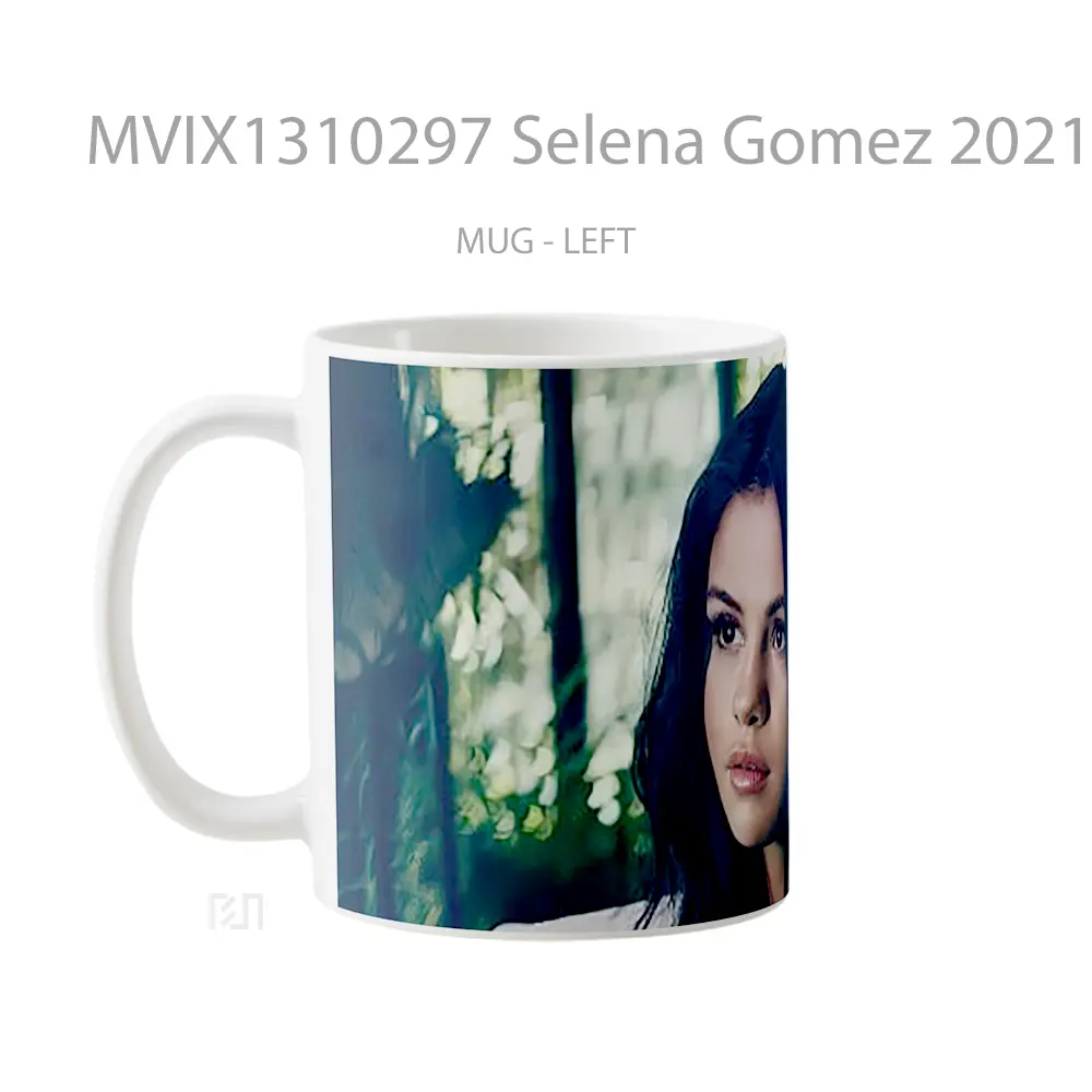 Mug Selena Gomez 2021 Gelas Selebriti - All-side / Desain