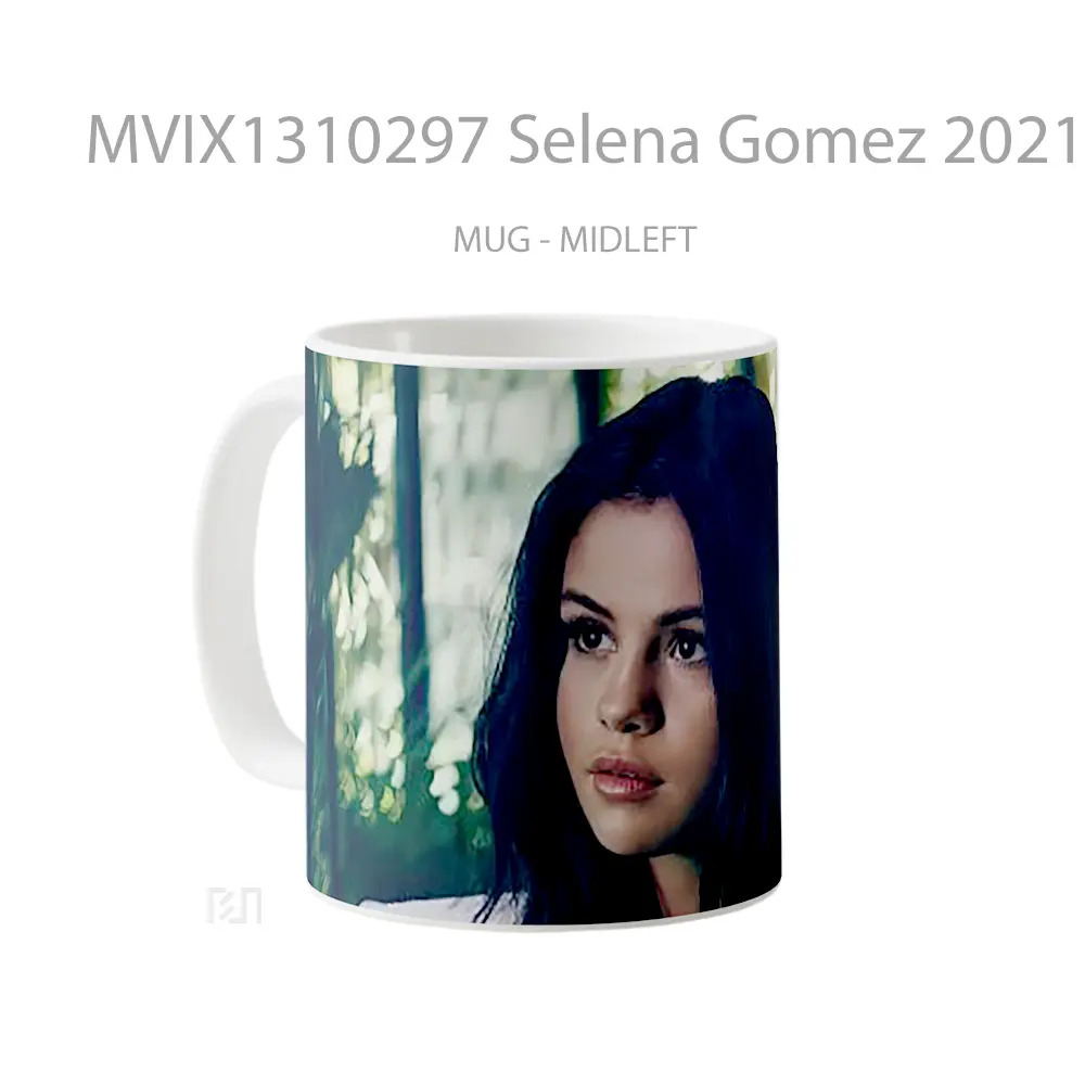 Mug Selena Gomez 2021 Gelas Selebriti - All-side / Desain