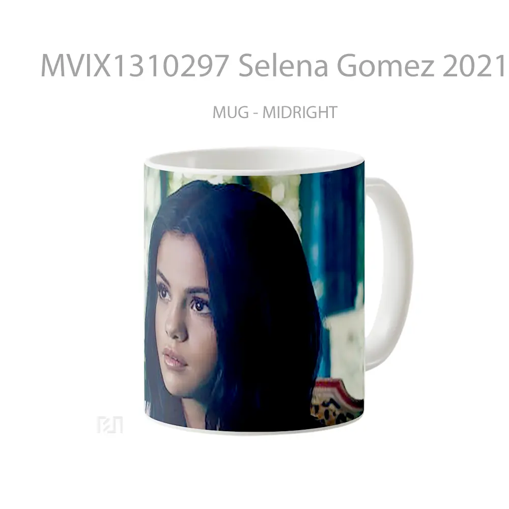 Mug Selena Gomez 2021 Gelas Selebriti - All-side / Desain
