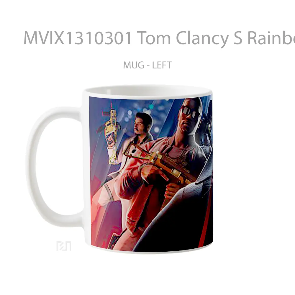 Mug Tom Clancy S Rainbow Six Siege Crimson Heist Gelas Keramik Unik - All-side / Desain