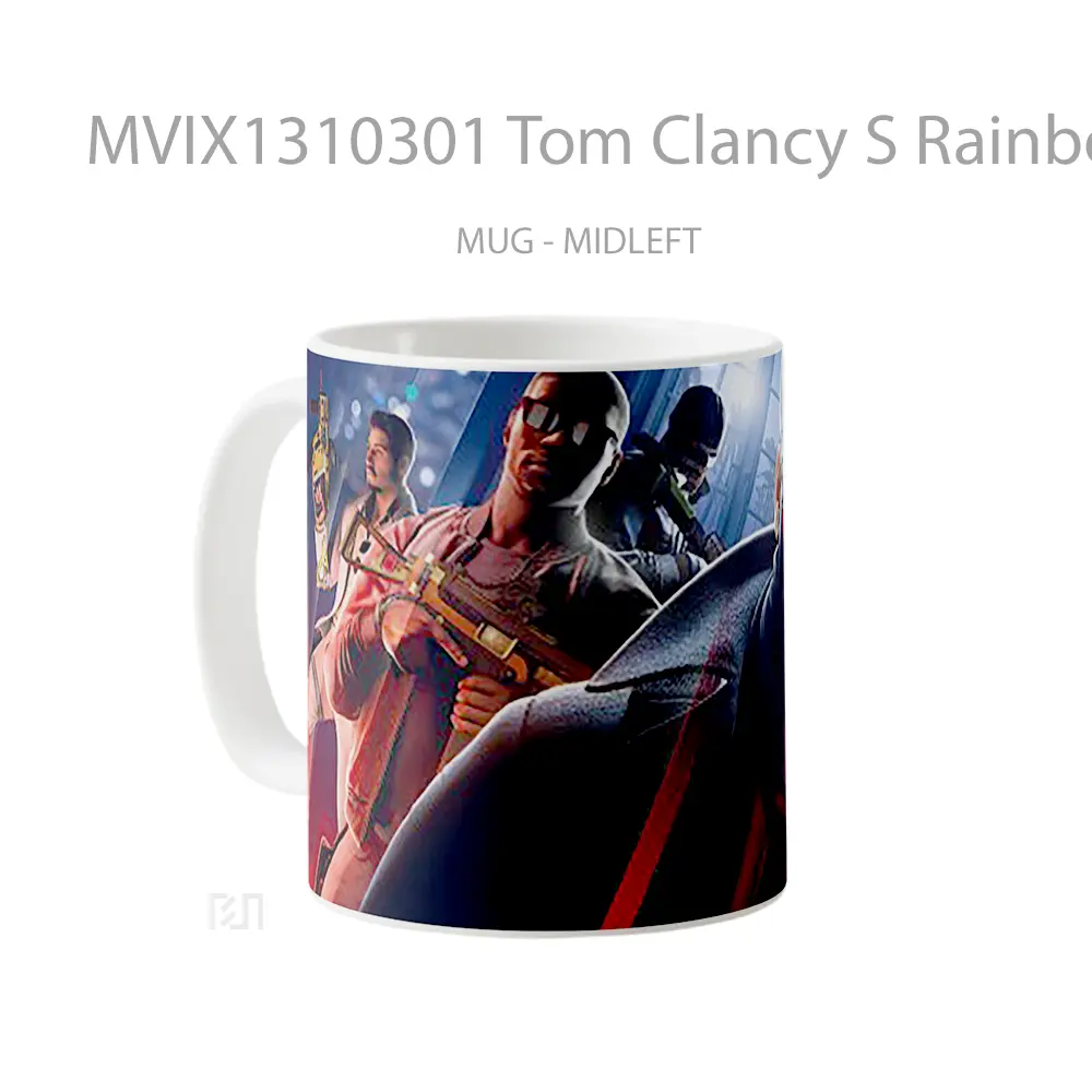Mug Tom Clancy S Rainbow Six Siege Crimson Heist Gelas Keramik Unik - All-side / Desain