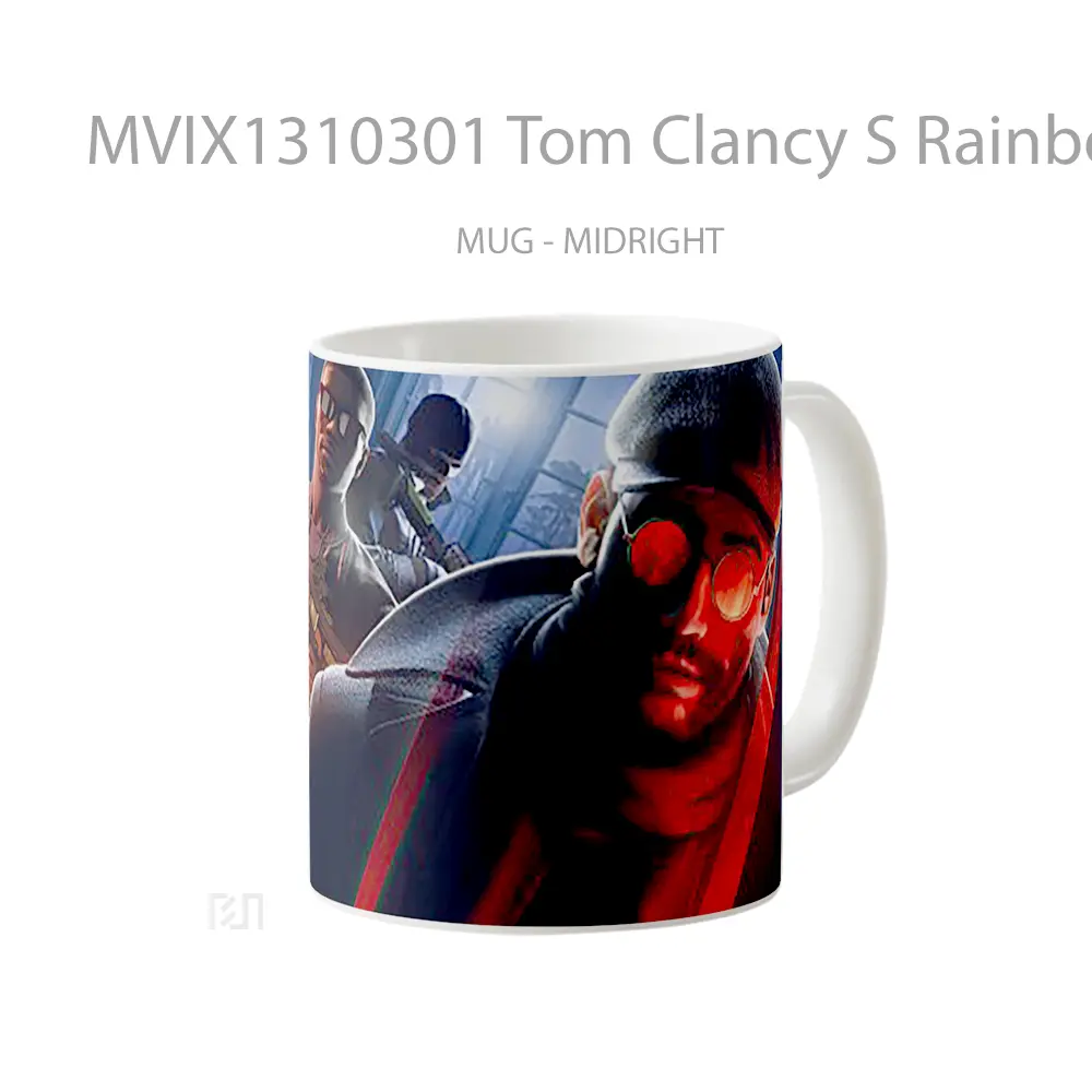 Mug Tom Clancy S Rainbow Six Siege Crimson Heist Gelas Keramik Unik - All-side / Desain