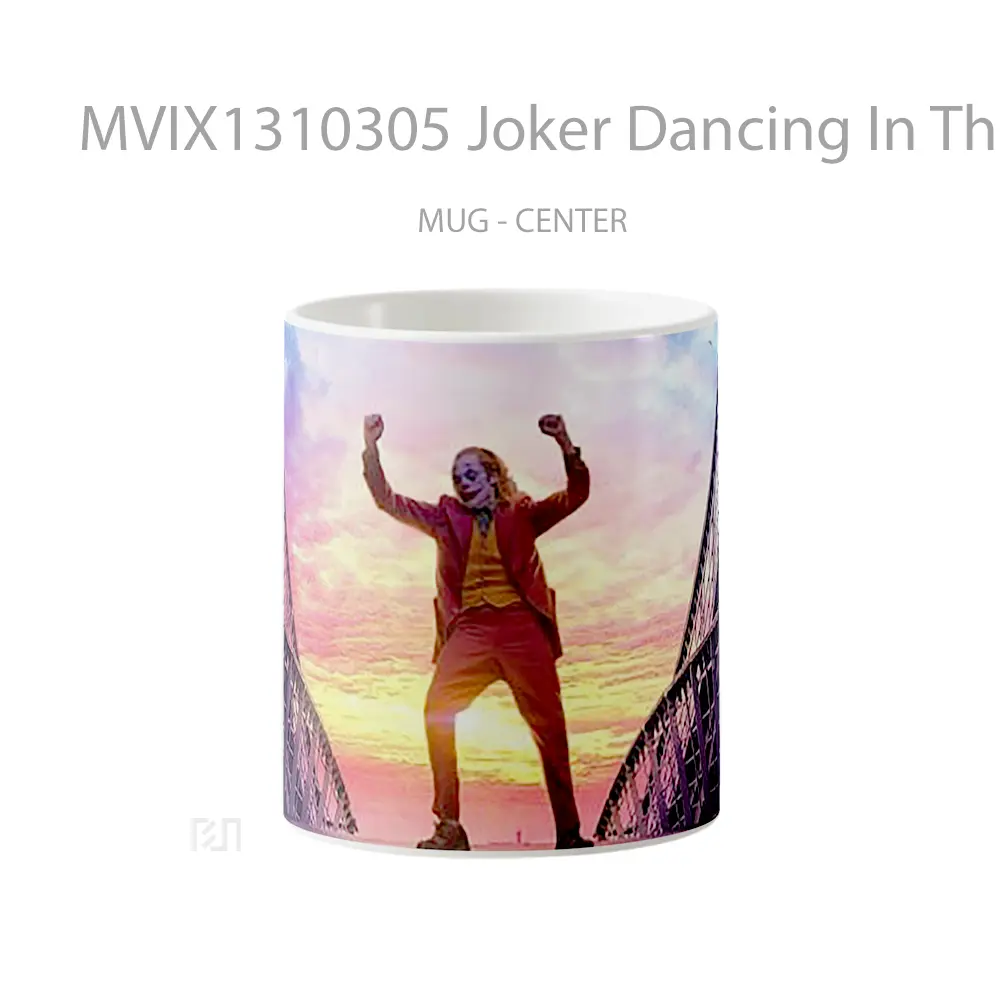 Mug Joker Dancing In The Stairs Gelas Superhero