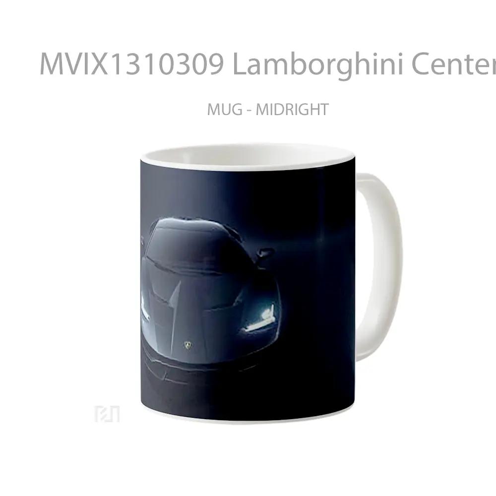 Mug Lamborghini Centenario Grey Cangkir Mobil - All-side / Desain