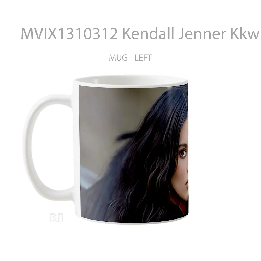 Mug Kendall Jenner Kkw Fragrance Gelas Selebriti - All-side / Desain