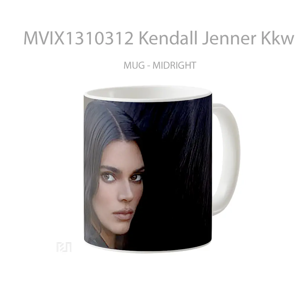 Mug Kendall Jenner Kkw Fragrance Gelas Selebriti - All-side / Desain