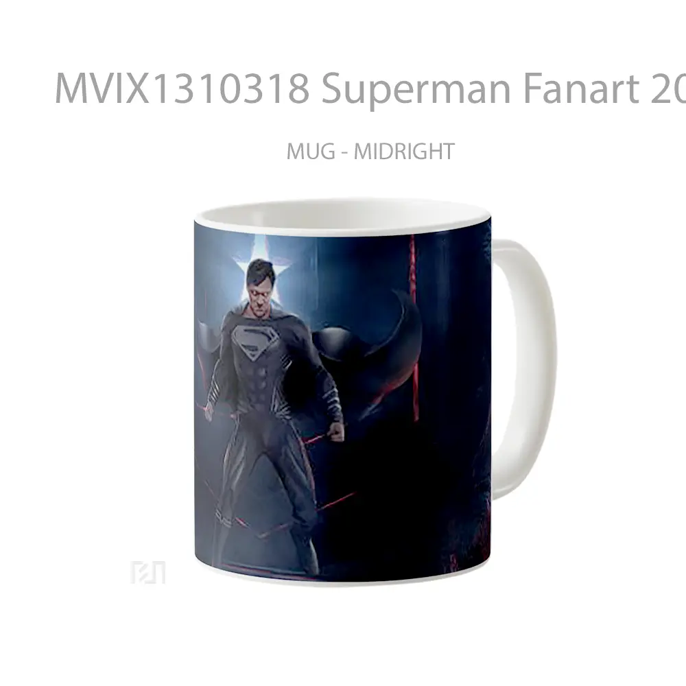 Mug Superman Fanart 2021 Gelas Superhero - All-side / Desain