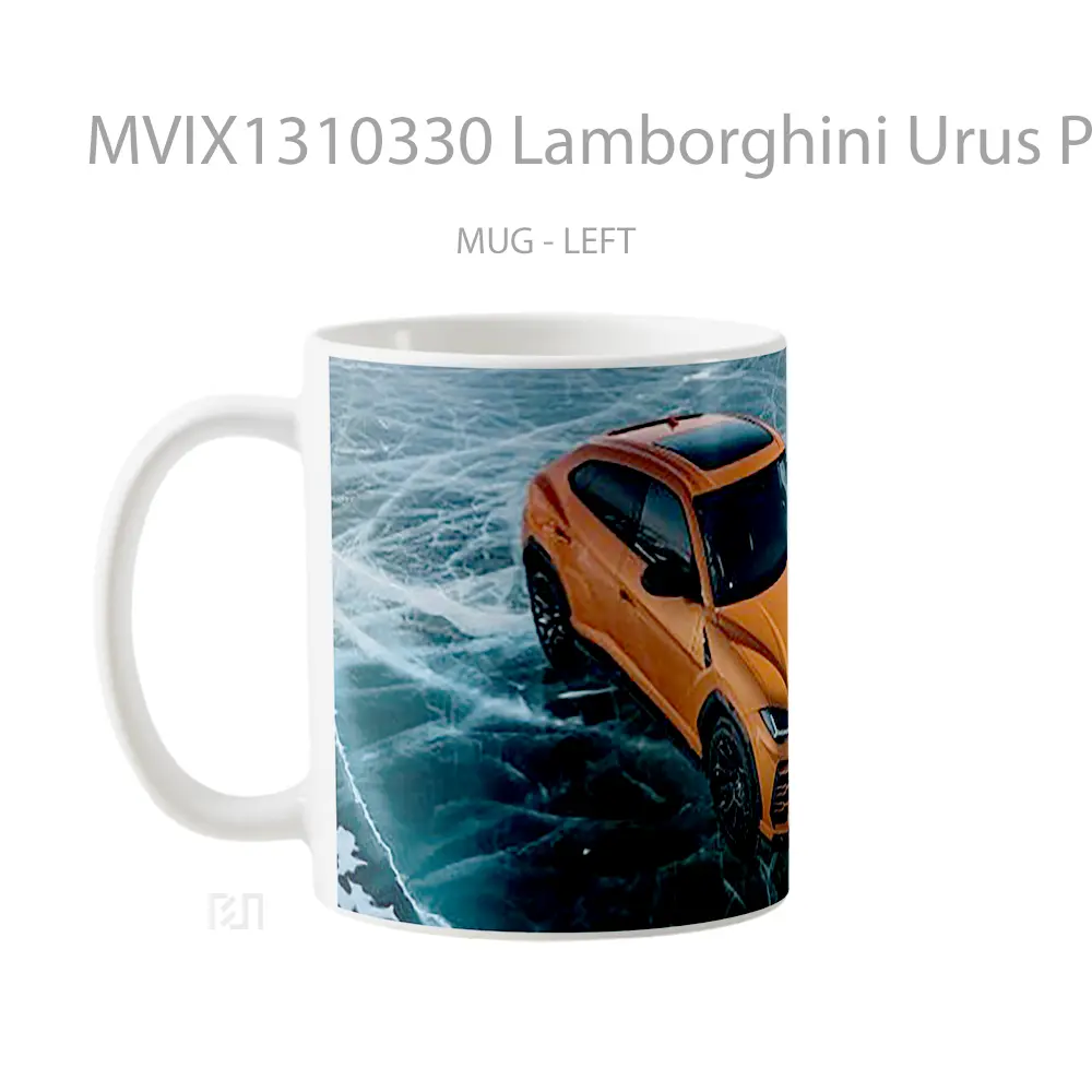 Mug Lamborghini Urus Pearl Capsule 2021 Cangkir Mobil - All-side / Desain