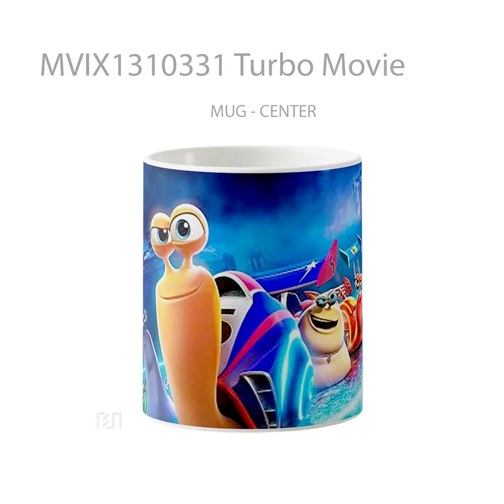 Mug Turbo Movie Gelas Keramik Unik