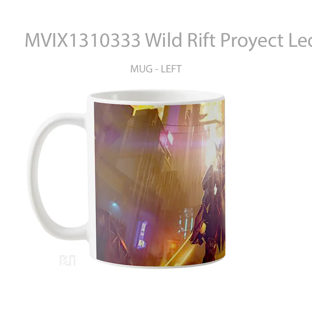 Mug Wild Rift Proyect Leona League Of Legends Cangkir Gamer - All-side / Desain