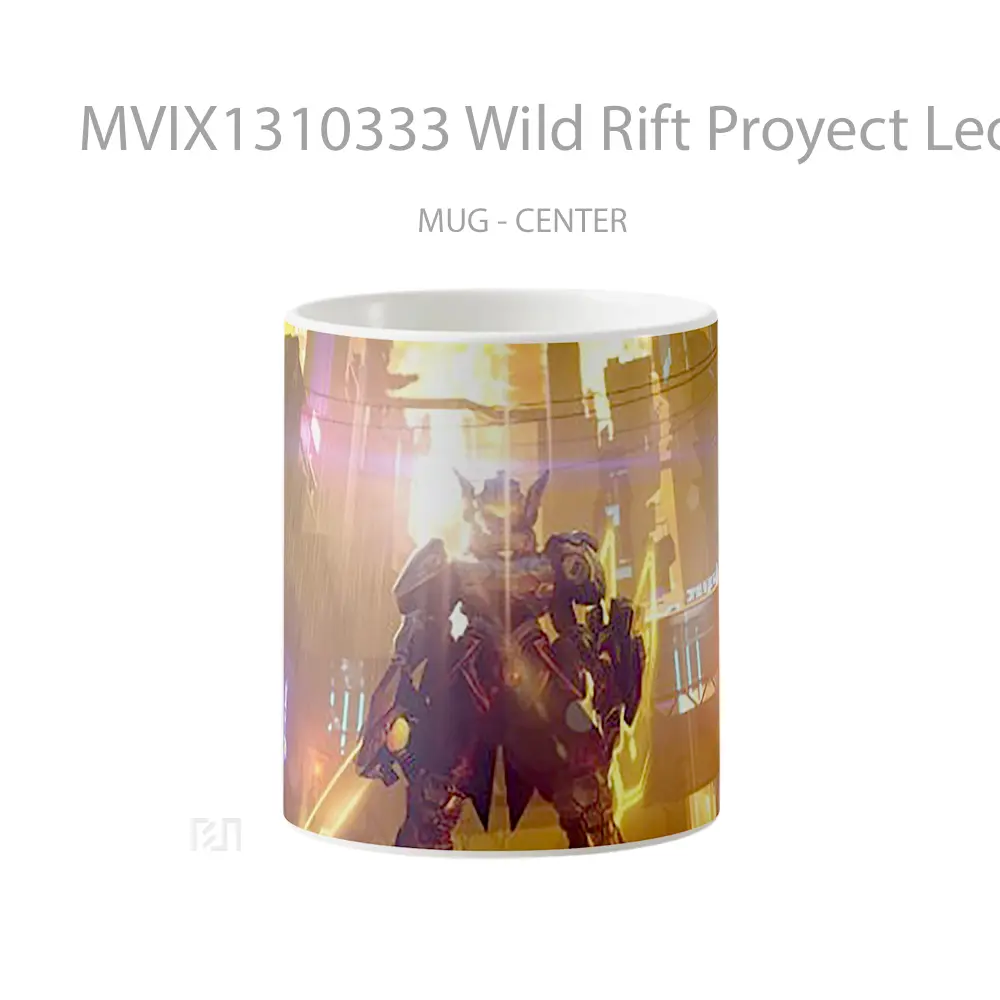 Mug Wild Rift Proyect Leona League Of Legends Cangkir Gamer