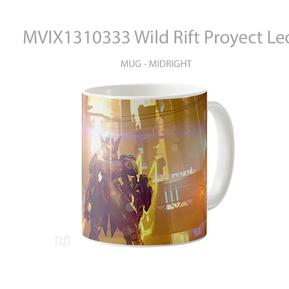 Mug Wild Rift Proyect Leona League Of Legends Cangkir Gamer - All-side / Desain