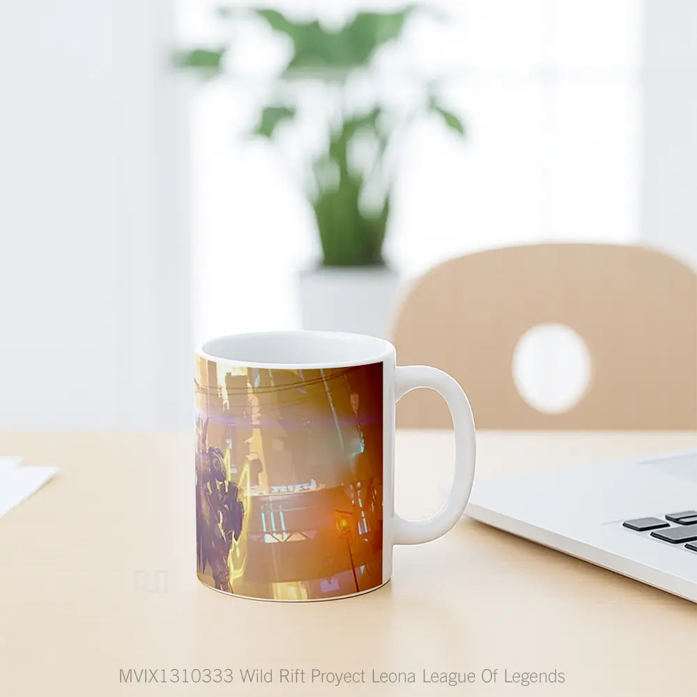 Mug Wild Rift Proyect Leona League Of Legends Cangkir Gamer - All-side / Desain