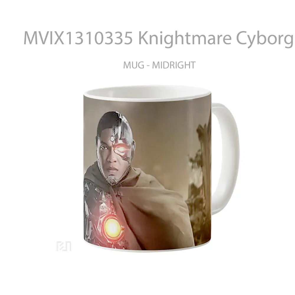 Mug Knightmare Cyborg Gelas Keramik Unik - All-side / Desain