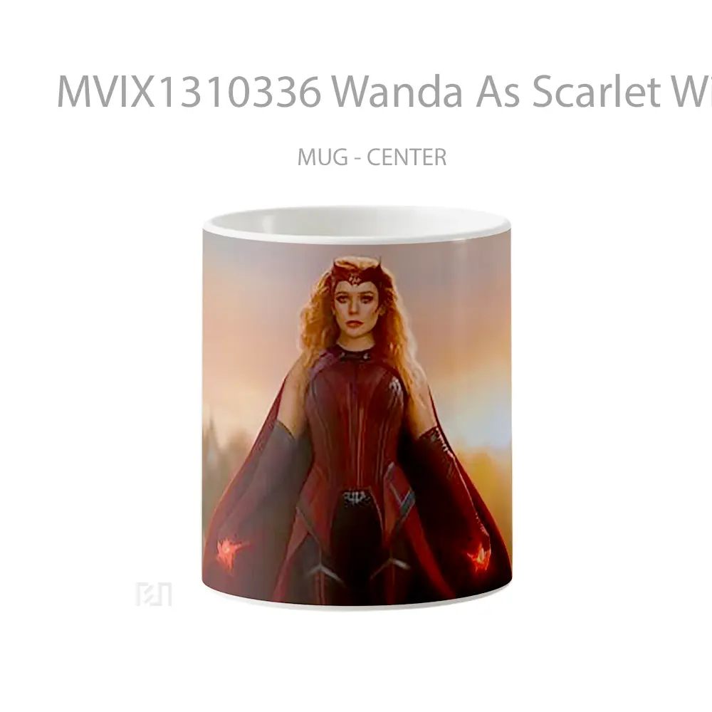 Mug Wanda As Scarlet Witch Gelas Superhero