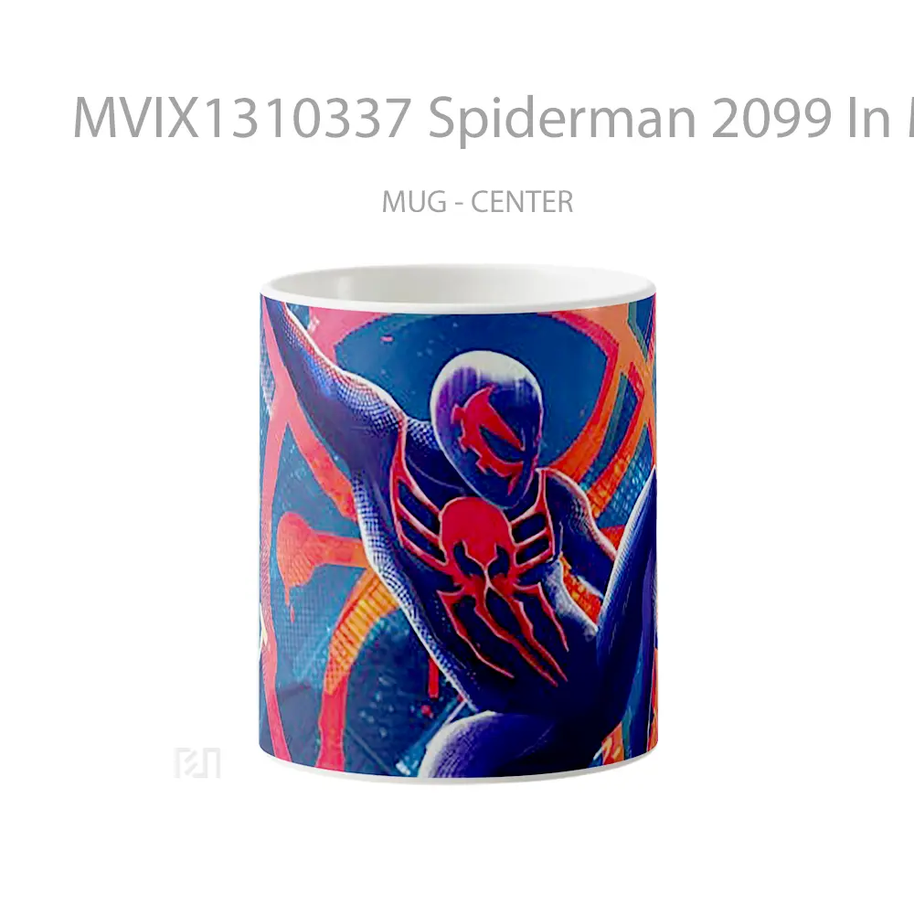 Mug Spiderman 2099 In Multiverse Gelas Superhero