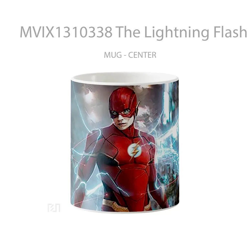 Mug The Lightning Flash Gelas Superhero