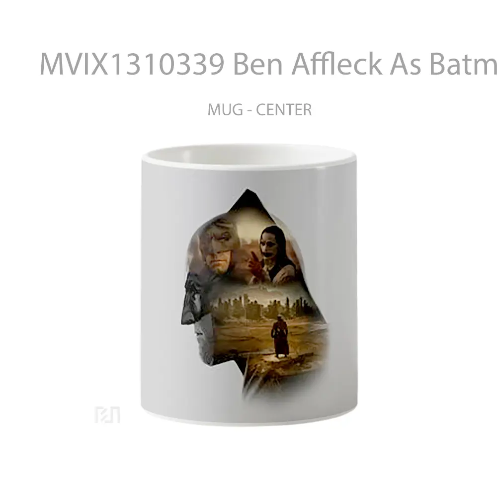 Mug Ben Affleck As Batman Zack Snyder S Justice League Minimalist Gelas Superhero