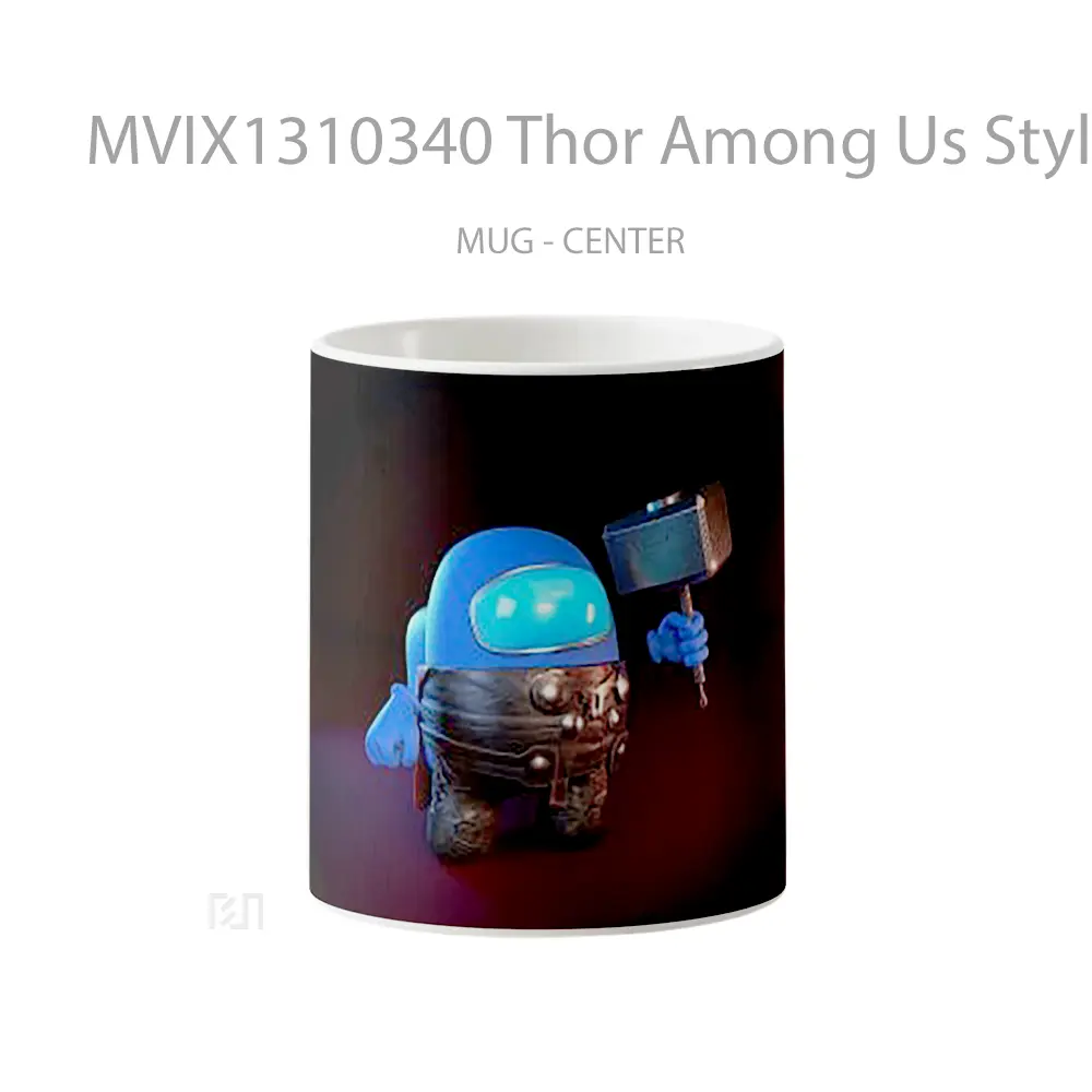 Mug Thor Among Us Style Gelas Superhero