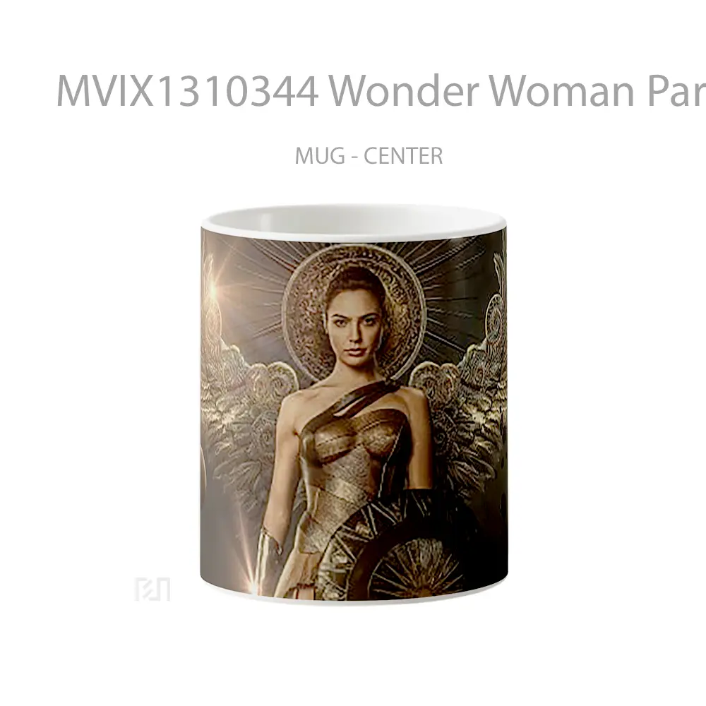 Mug Wonder Woman Parallel Universe Gelas Superhero