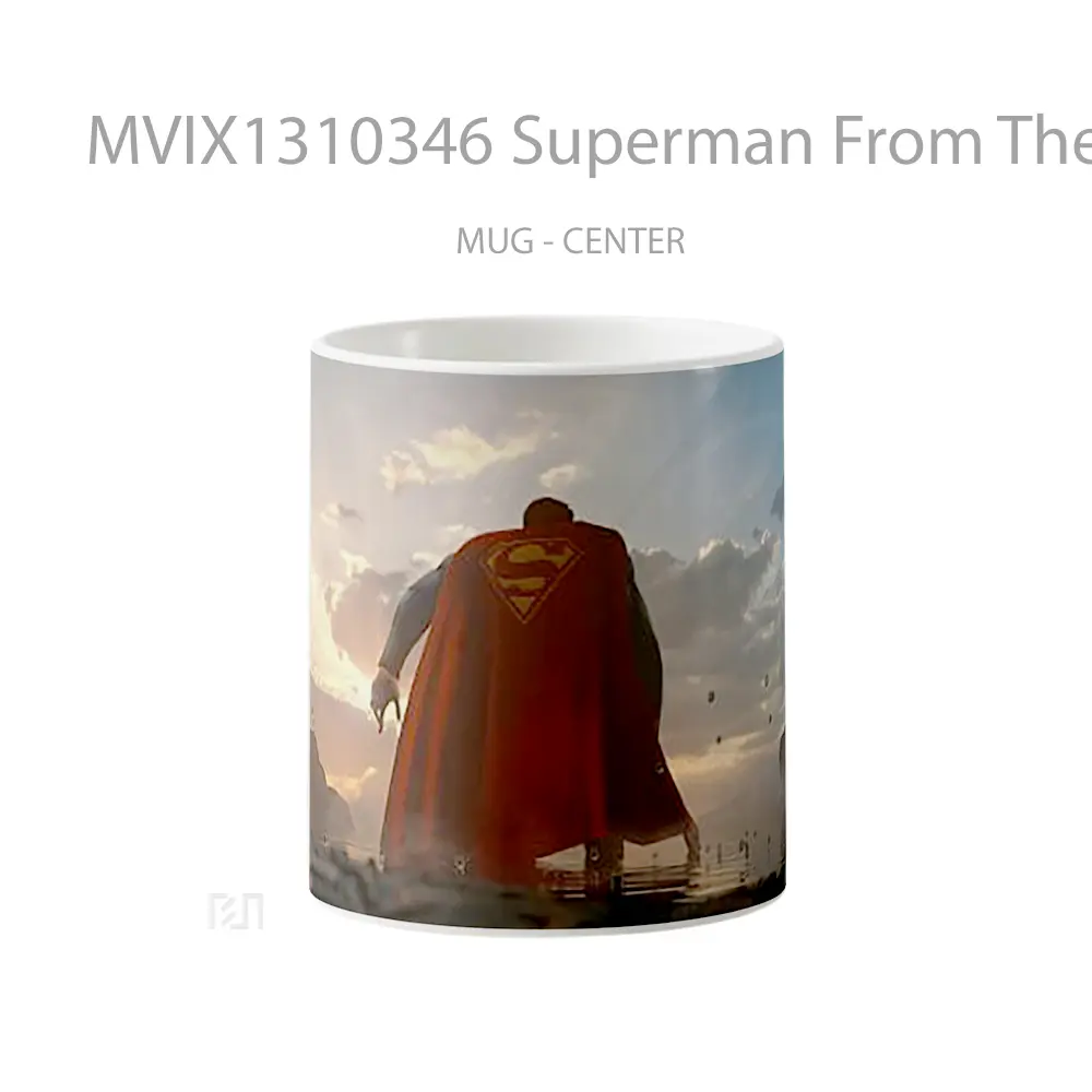 Mug Superman From The Back Gelas Superhero
