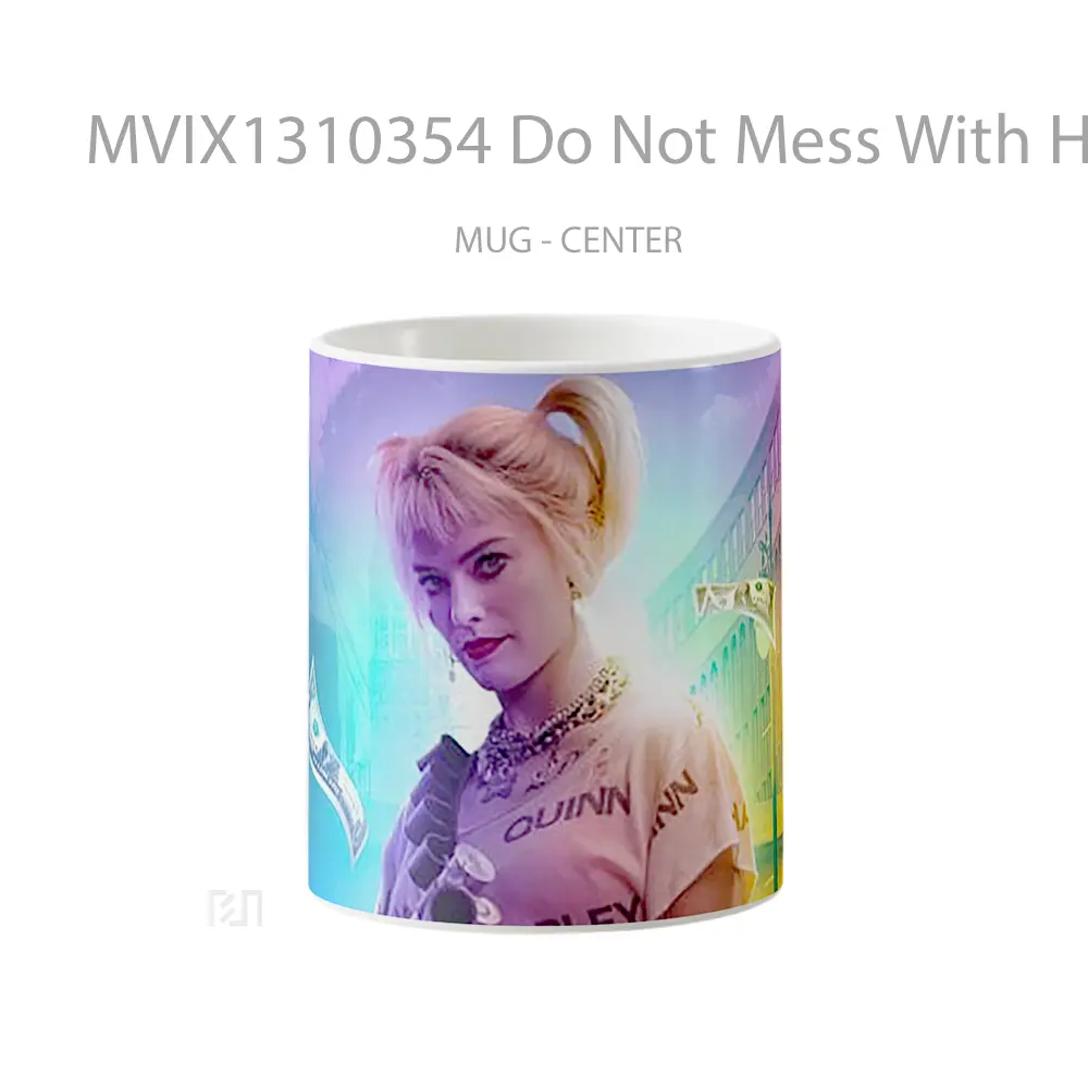 Mug Do Not Mess With Harley Quinn Gelas Keramik Unik
