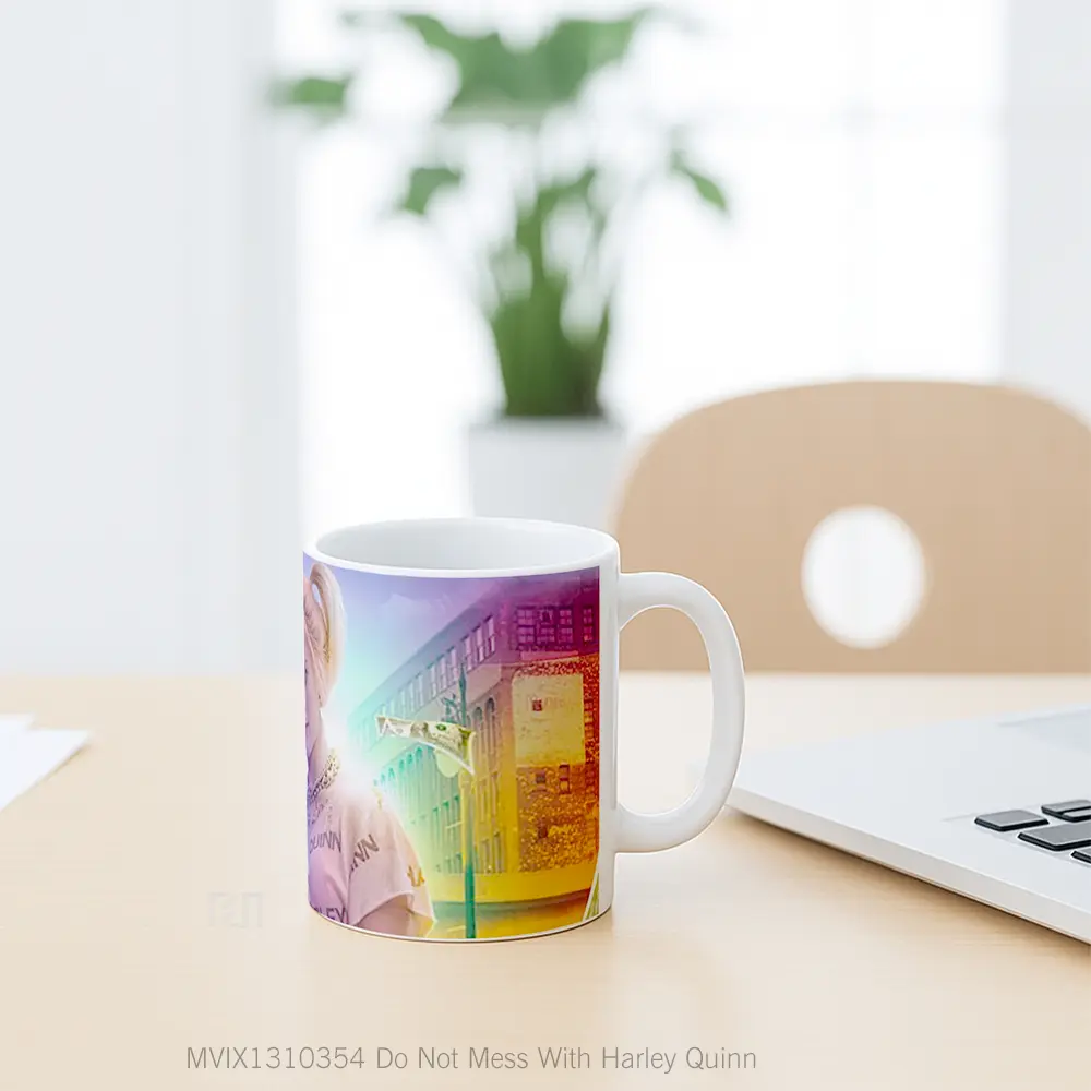 Mug Do Not Mess With Harley Quinn Gelas Keramik Unik - All-side / Desain