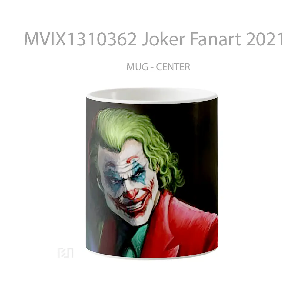 Mug Joker Fanart 2021 Gelas Superhero