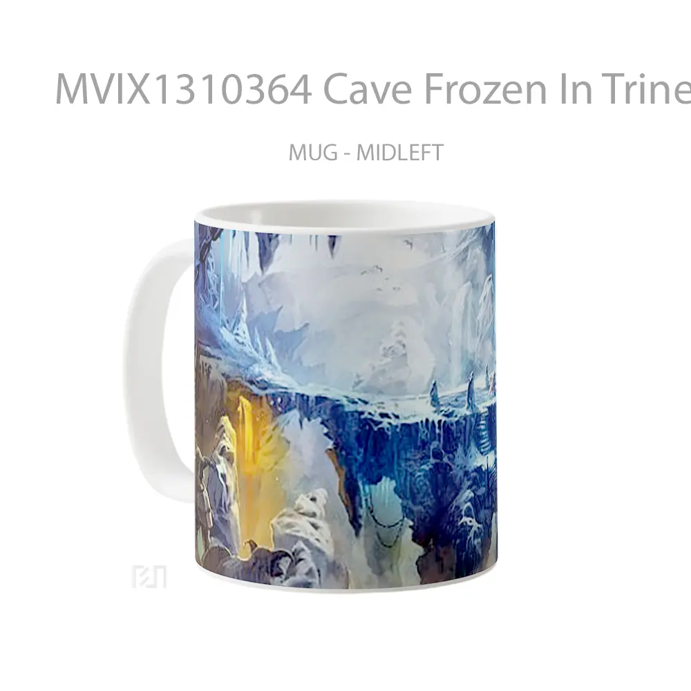 Mug Cave Frozen In Trine 2 Gelas Pemandangan Alam - All-side / Desain