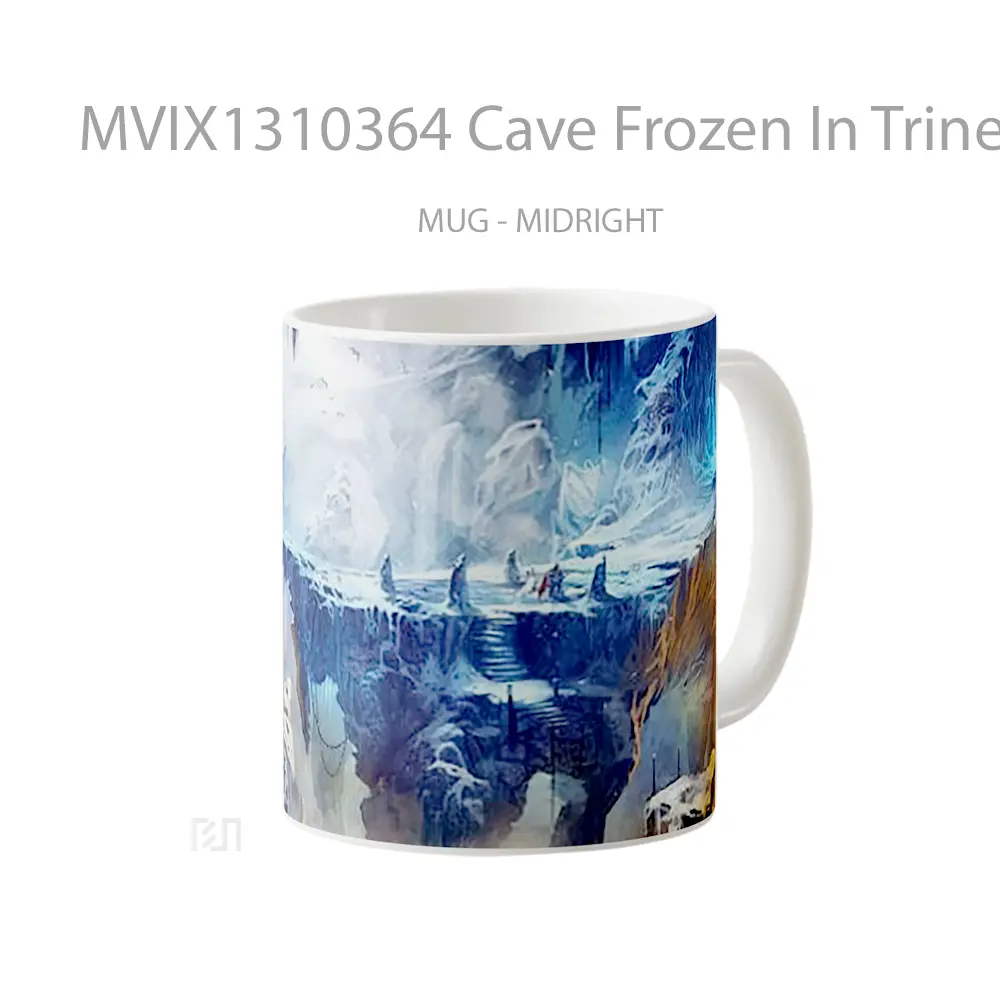 Mug Cave Frozen In Trine 2 Gelas Pemandangan Alam - All-side / Desain