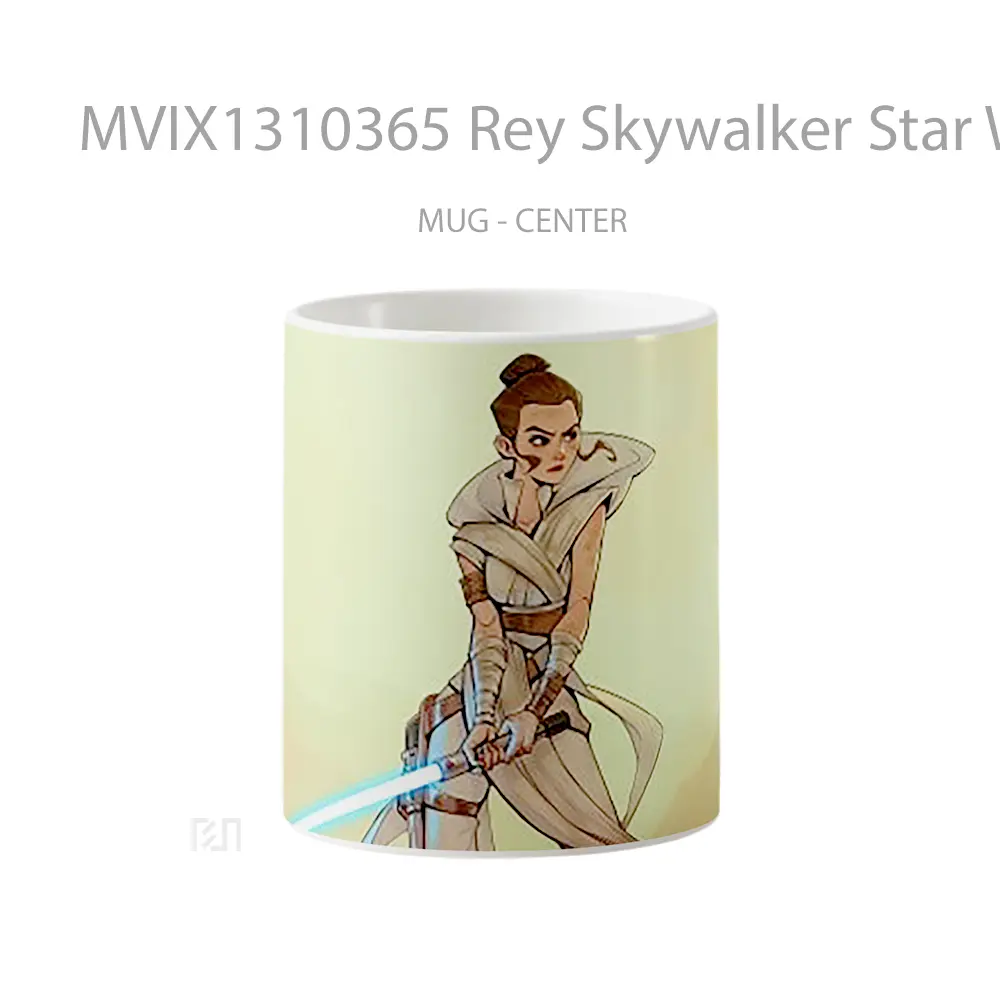 Mug Rey Skywalker Star Wars Fanart Gelas Star Wars