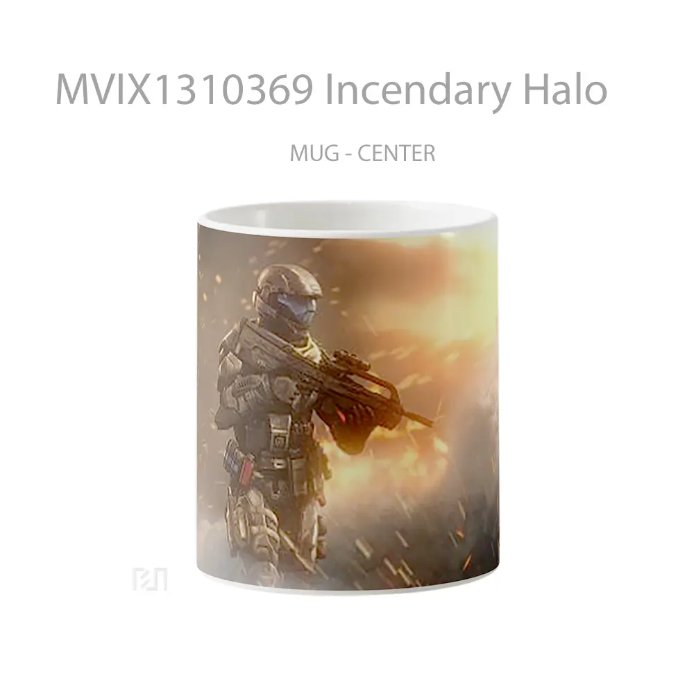 Mug Incendary Halo Cangkir Gamer