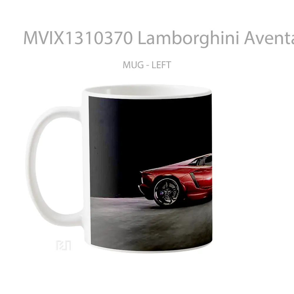 Mug Lamborghini Aventador Lp 700 4 Side Cangkir Mobil - All-side / Desain