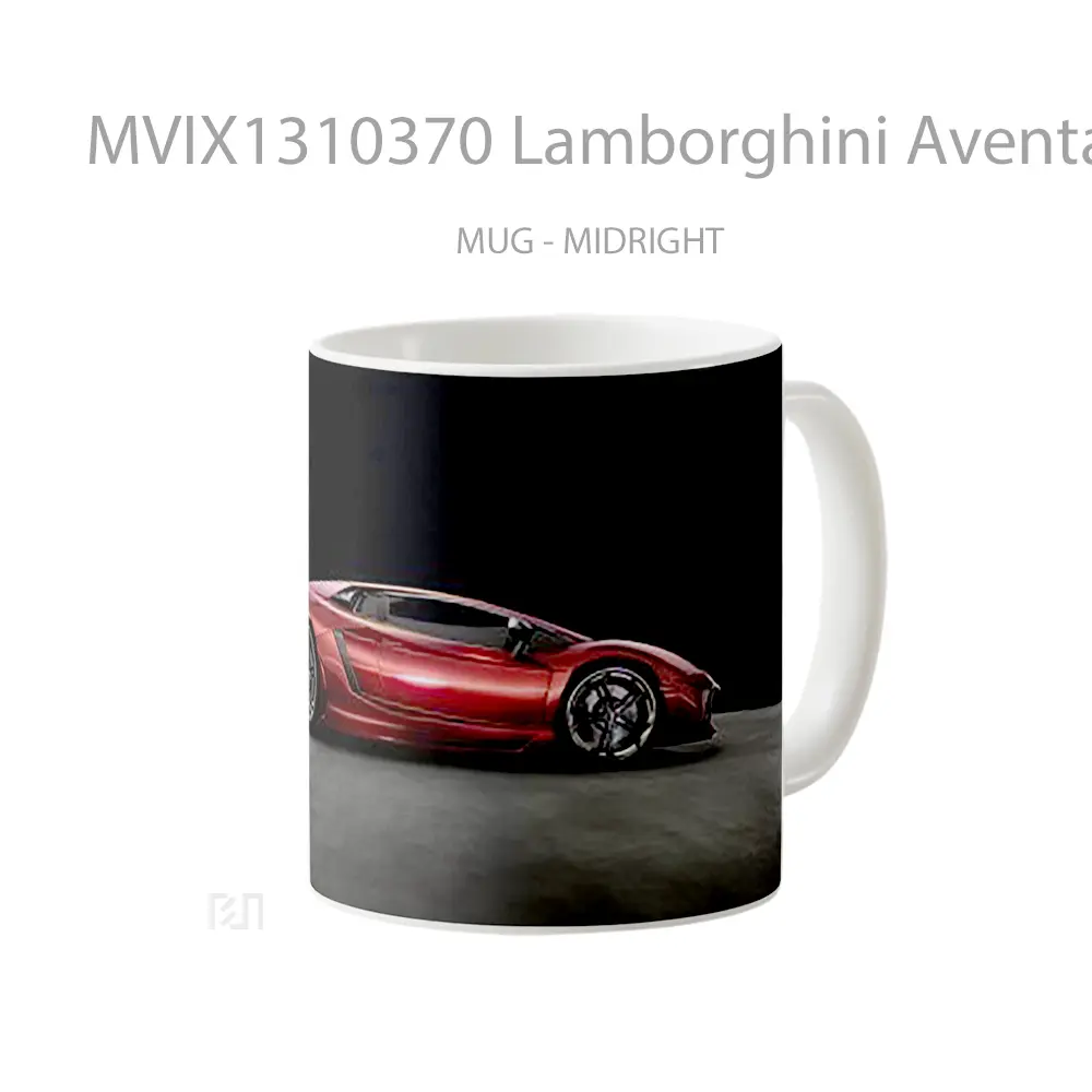 Mug Lamborghini Aventador Lp 700 4 Side Cangkir Mobil - All-side / Desain