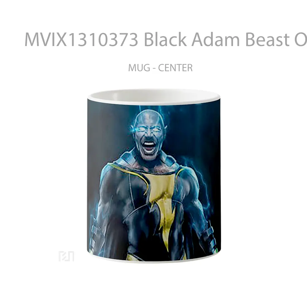 Mug Black Adam Beast On Gelas Keramik Unik