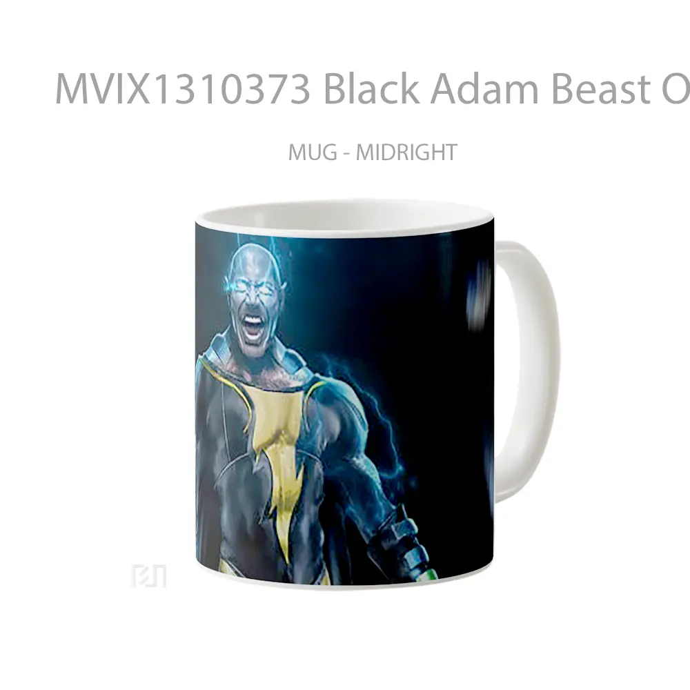 Mug Black Adam Beast On Gelas Keramik Unik - All-side / Desain