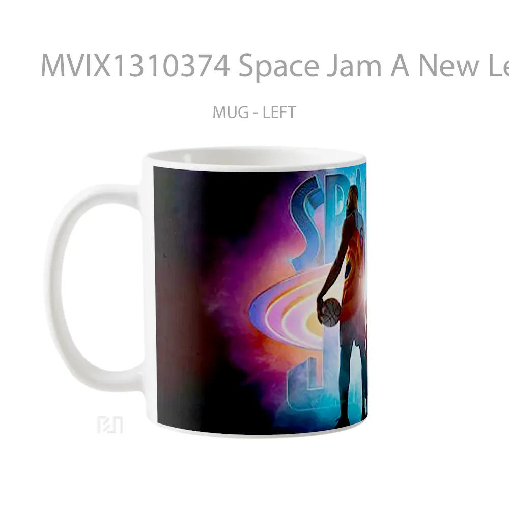 Mug Space Jam A New Legacy Gelas Astronomi - All-side / Desain