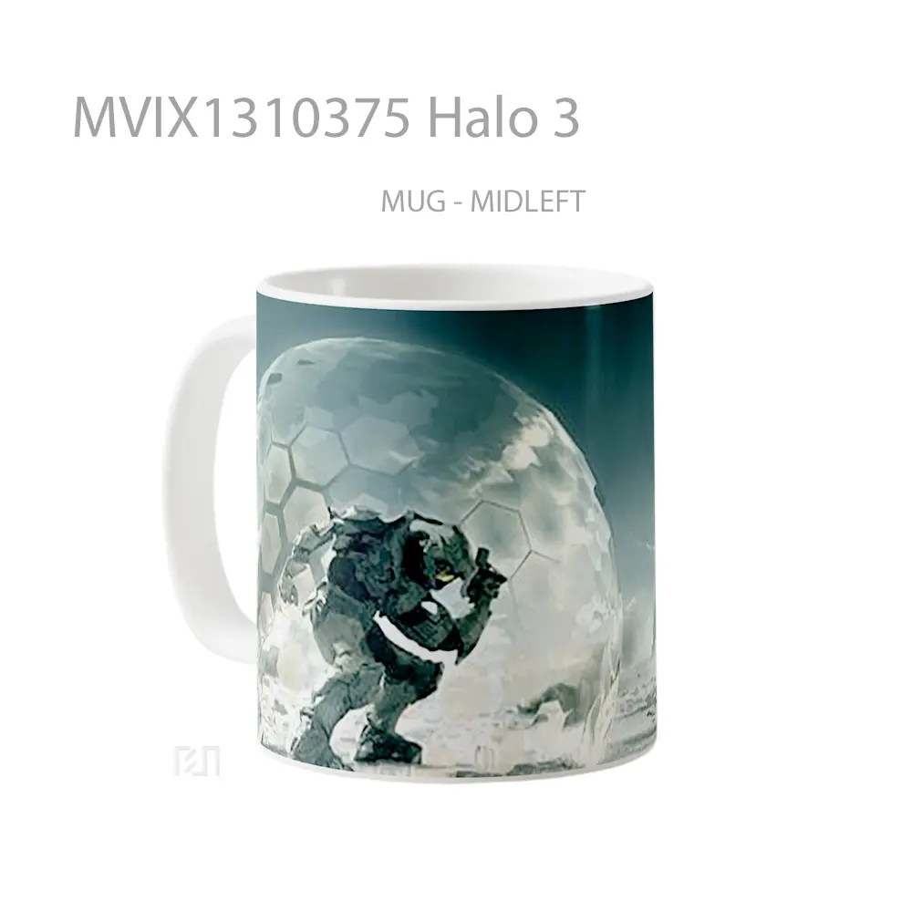 Mug Halo 3 Cangkir Gamer - All-side / Desain
