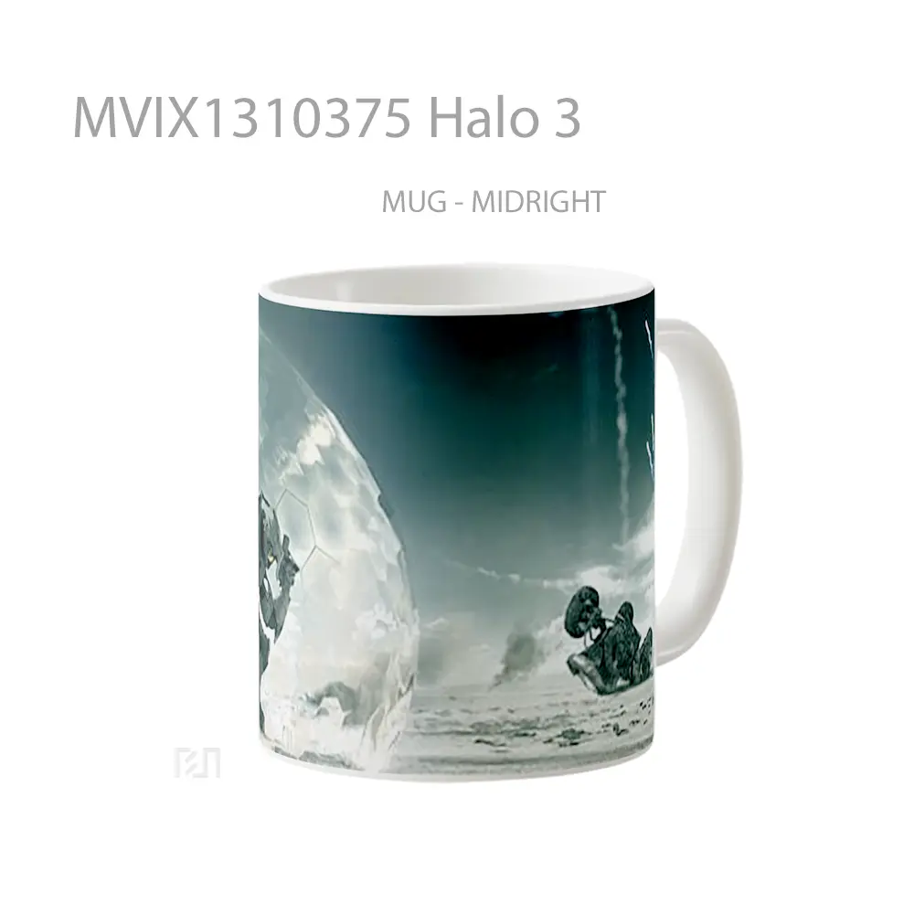 Mug Halo 3 Cangkir Gamer - All-side / Desain