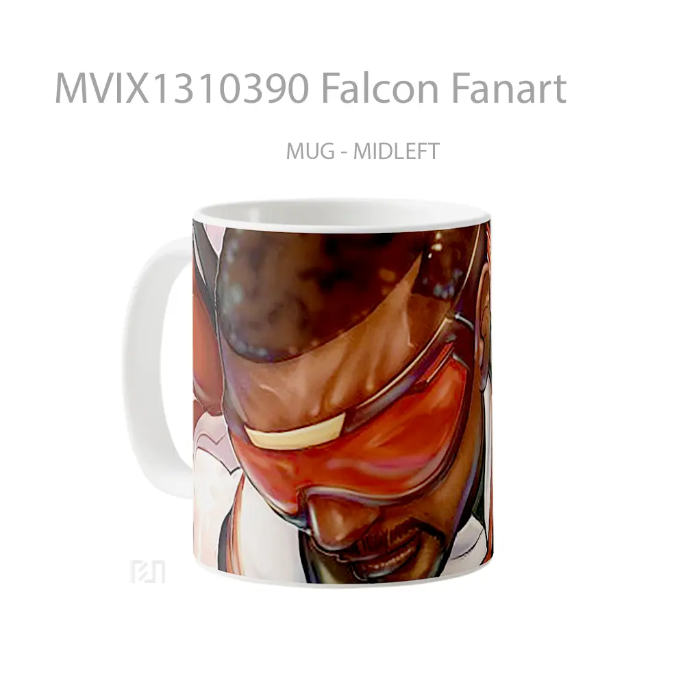 Mug Falcon Fanart Gelas Keramik Unik - All-side / Desain
