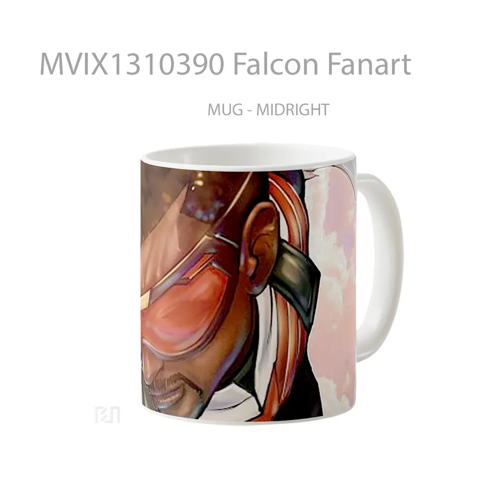 Mug Falcon Fanart Gelas Keramik Unik - All-side / Desain