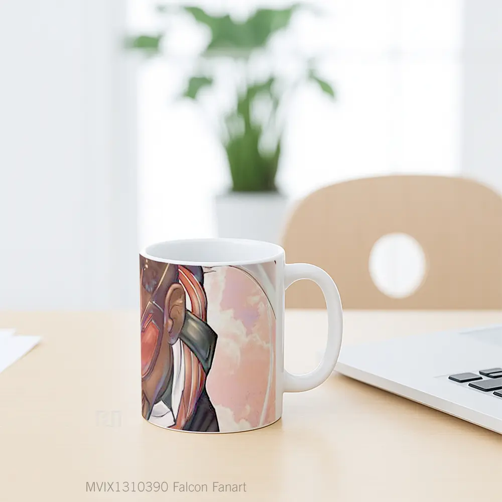 Mug Falcon Fanart Gelas Keramik Unik - All-side / Desain
